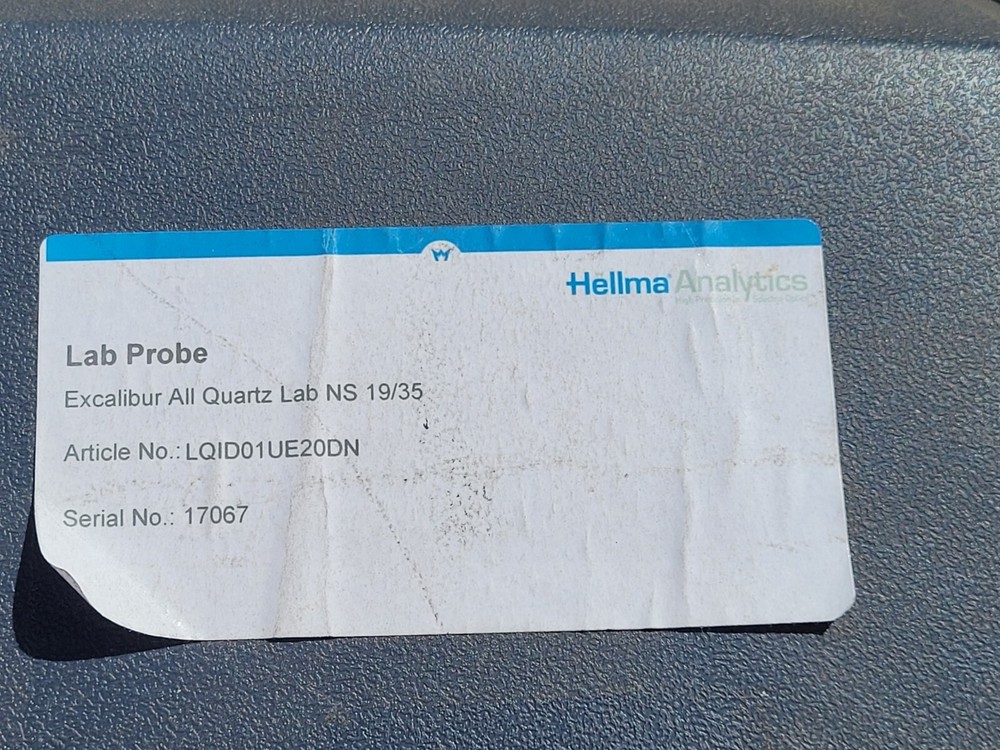 Hellma Analytics Excalibur All Quartz Immersion Probe