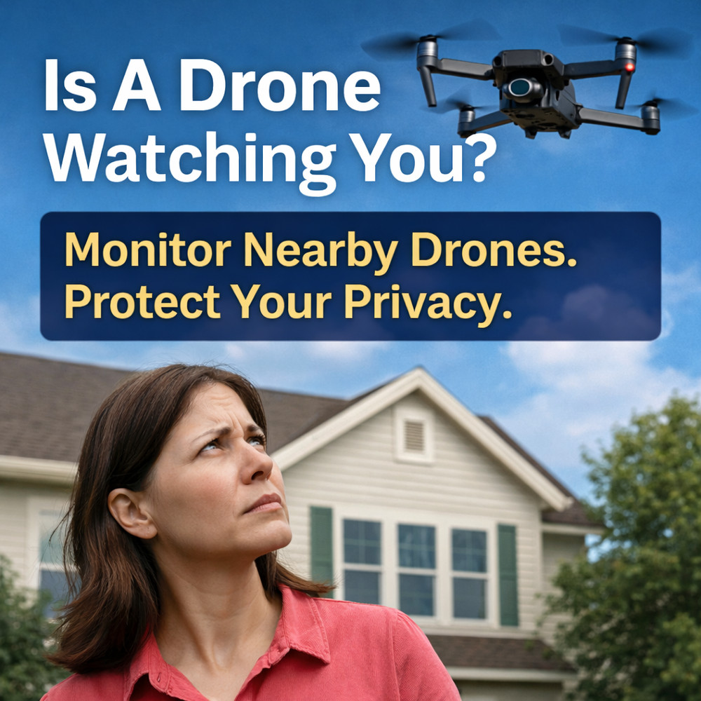 Drone Tracking Kit – Real-Time Drone Detection & Activity Logging Device