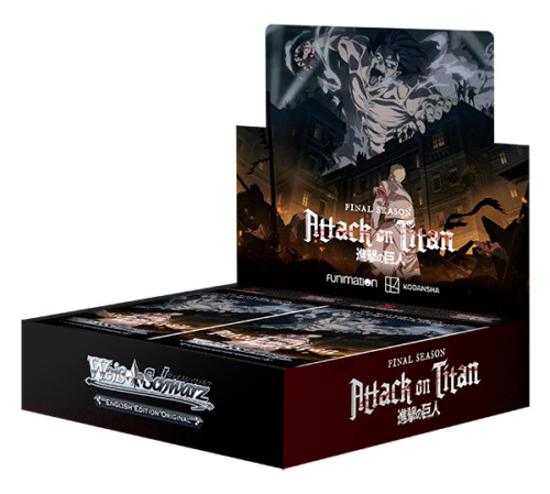 Weiss Schwarz Attack on Titan Final Booster Box