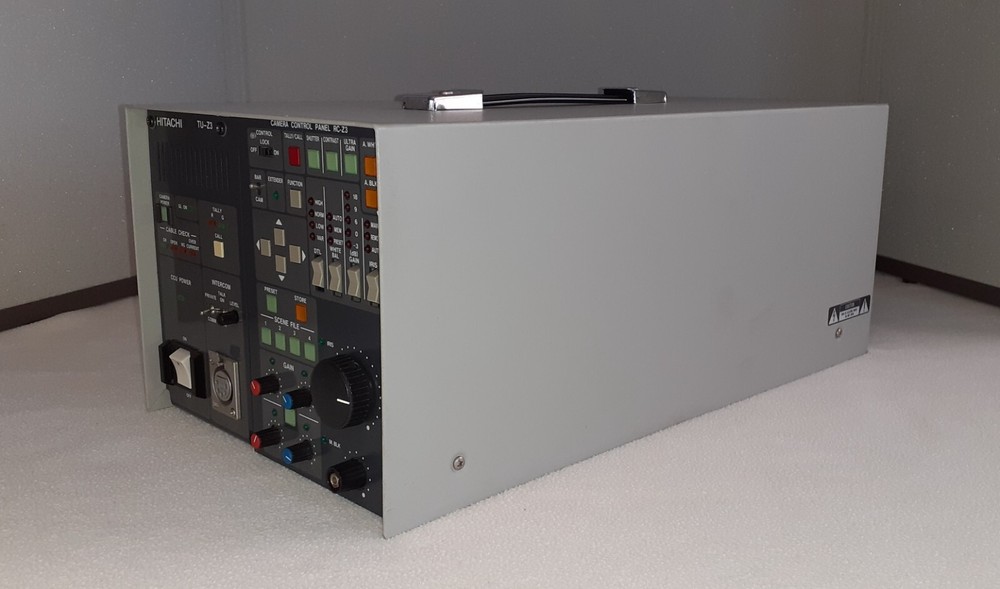 Hitachi Triax Base Station TU-Z3 & Camera Control Panel RC-Z3