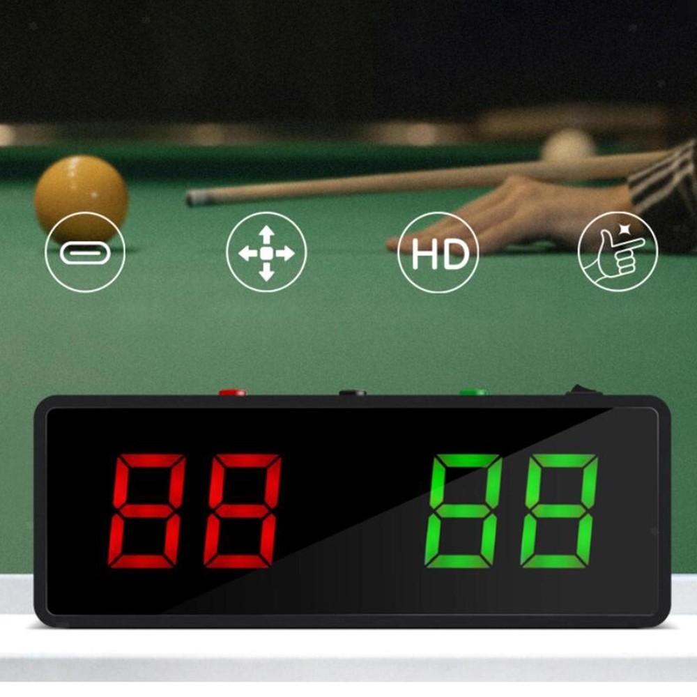 Electronic Billiards Scoreboard Portable Digital Scoreboard Multipurpose