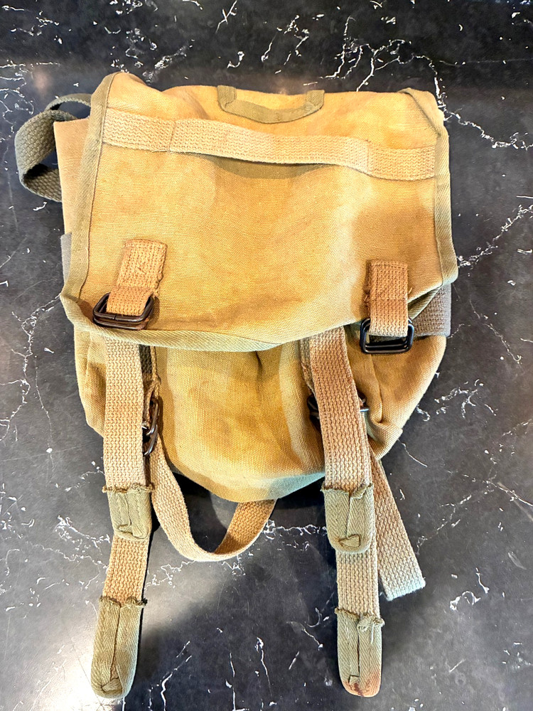 Vintage Army Canvas Shoulder Bag