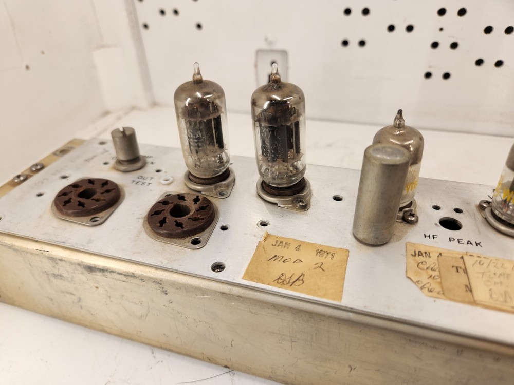 Collins Tube Audio / Radio component Module & Tubes, Likely 1950s/60s Untested