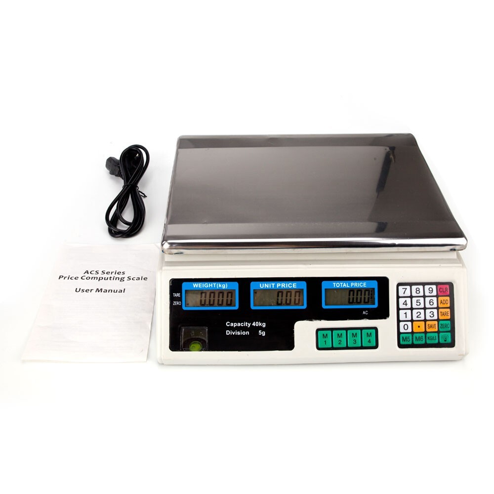 Digital Weight Scale Price Computing Machine Retail Count Multipurpose Scale