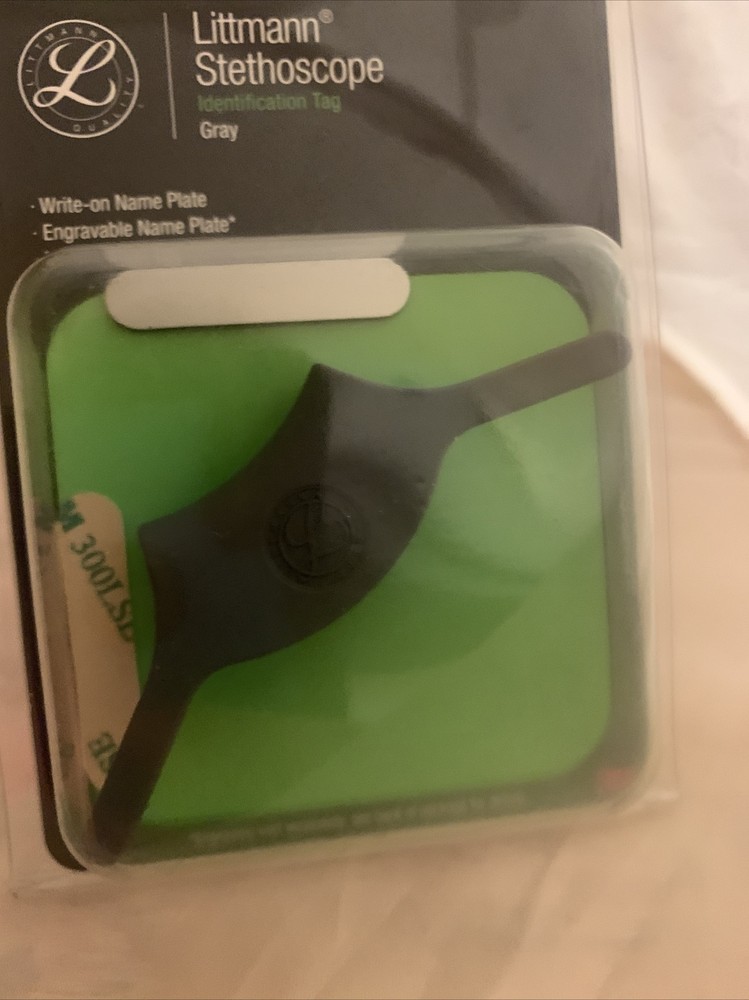 Littman Stethoscope Gray Identification Tag (NEW)