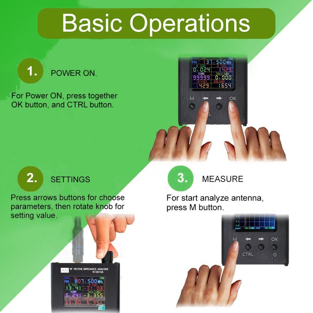 Professional RF Vector Impedance Analyzer For Accurate Antenna Testing