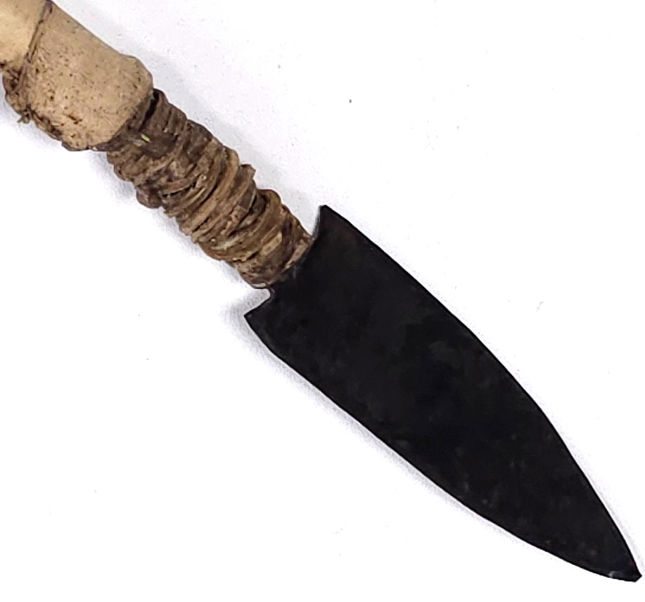 Vintage Native American Ceremonial Beaded Lance Spear 58" Indian Coup Staff