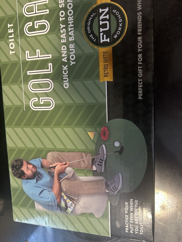 Golf Game Toilet Putter