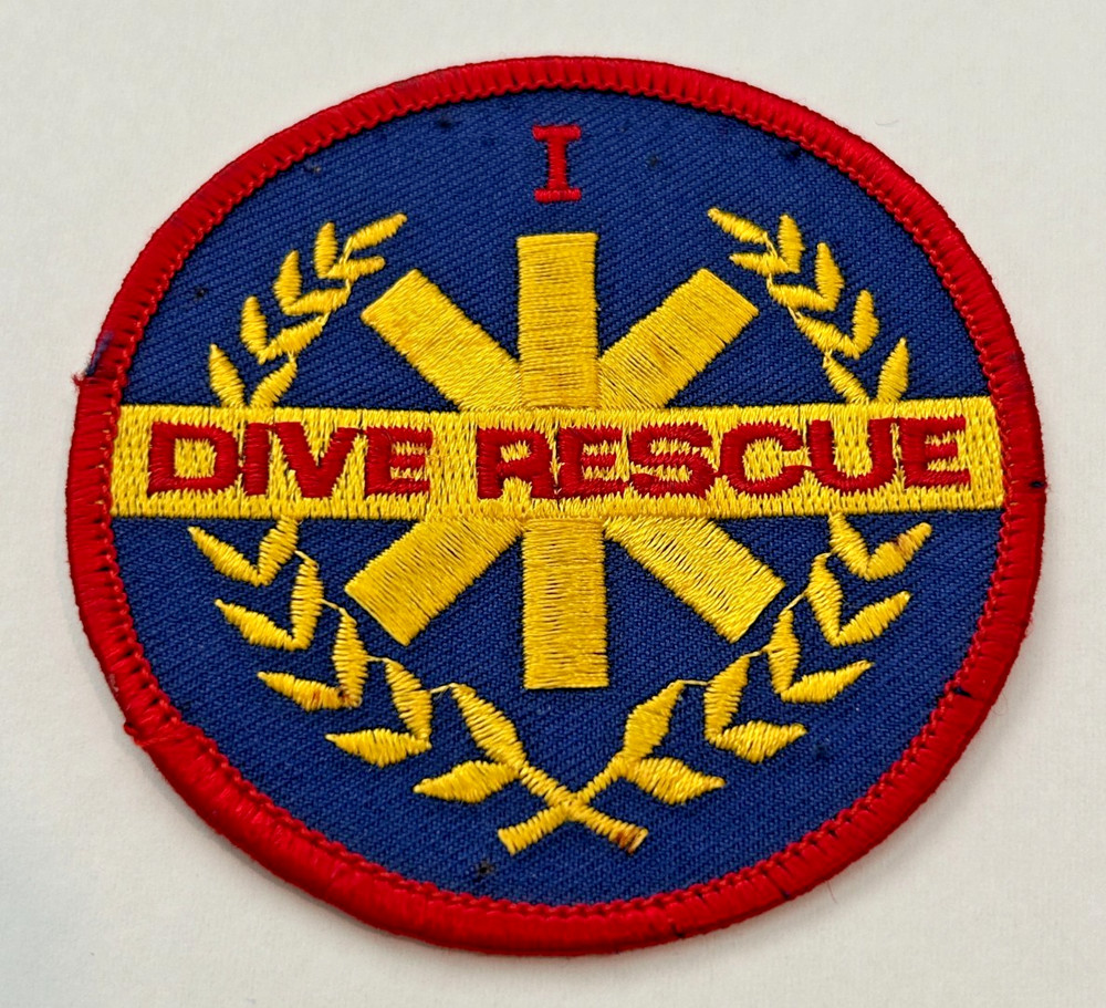 Vintage Dive Rescue l Patch Unused