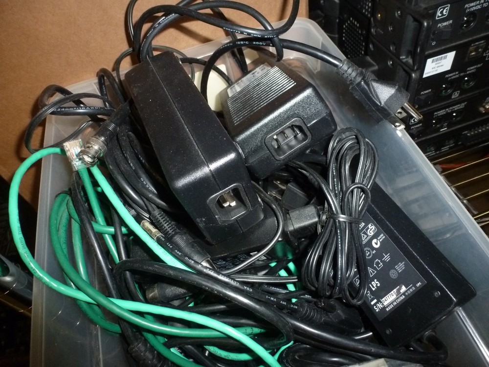 Stack of 3 IO TECH modules WBK16 WBK17 strain gage counter encoder