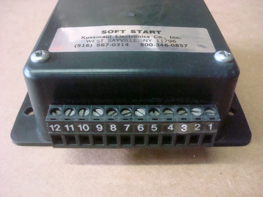 Kussmaul Soft Start Solid-State Controller Model# 091-27 *NOS* #