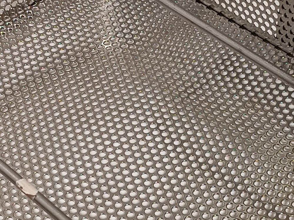 3 Round 7.25" Universal Metal Filter Retention Plates & Sterilization Container