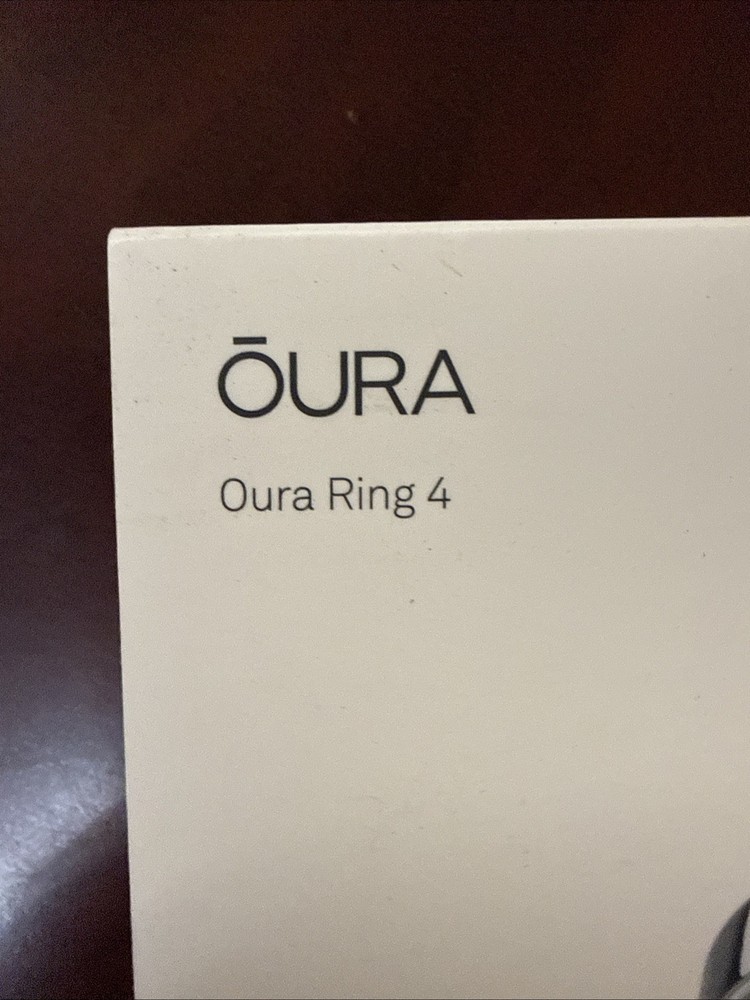 Oura Ring Gen 4 Silver Size 7 NEW - OPEN BOX