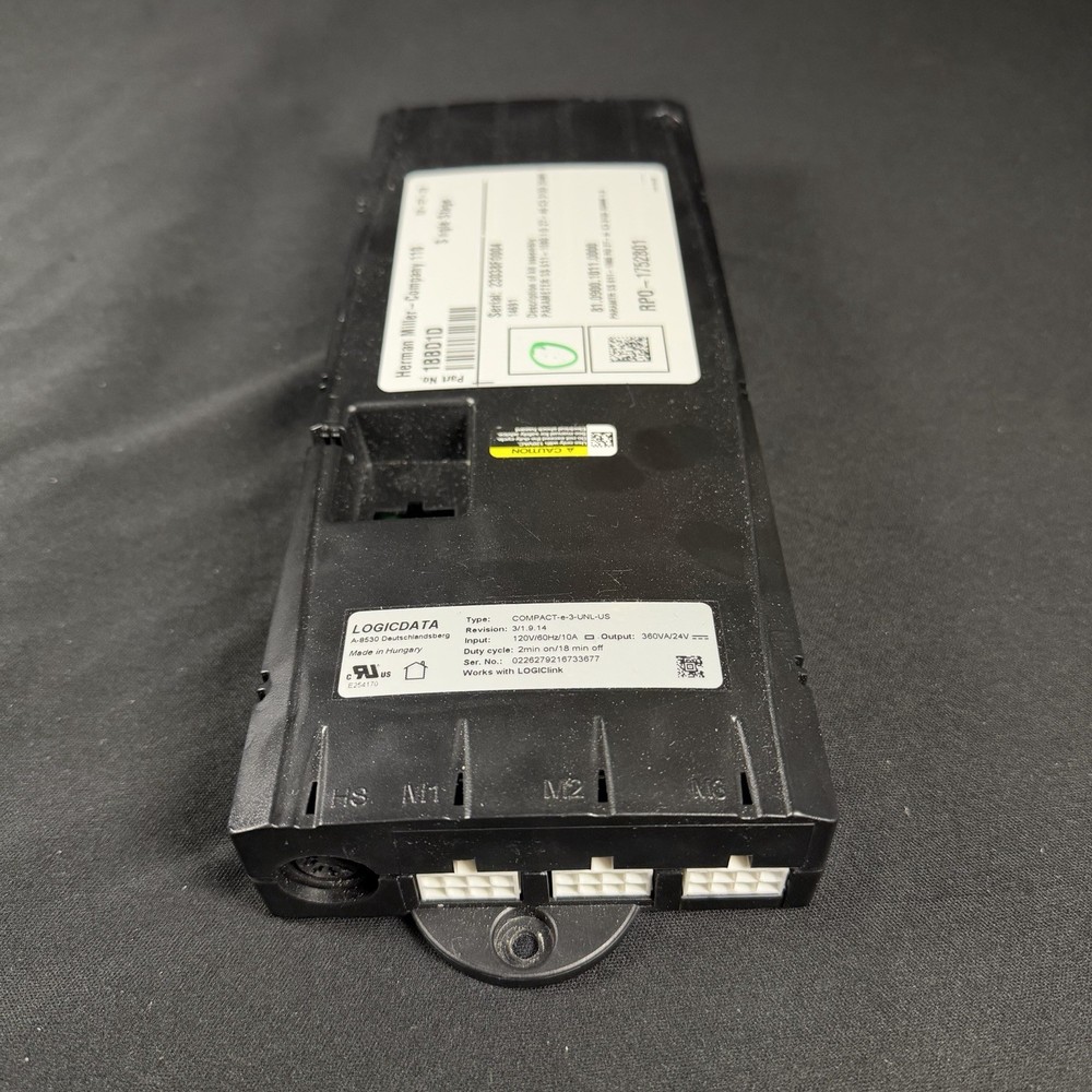 Logicdata COMPACT-e-3-UNL-US Height Adjustable Desk Controller Herman Miller 24V