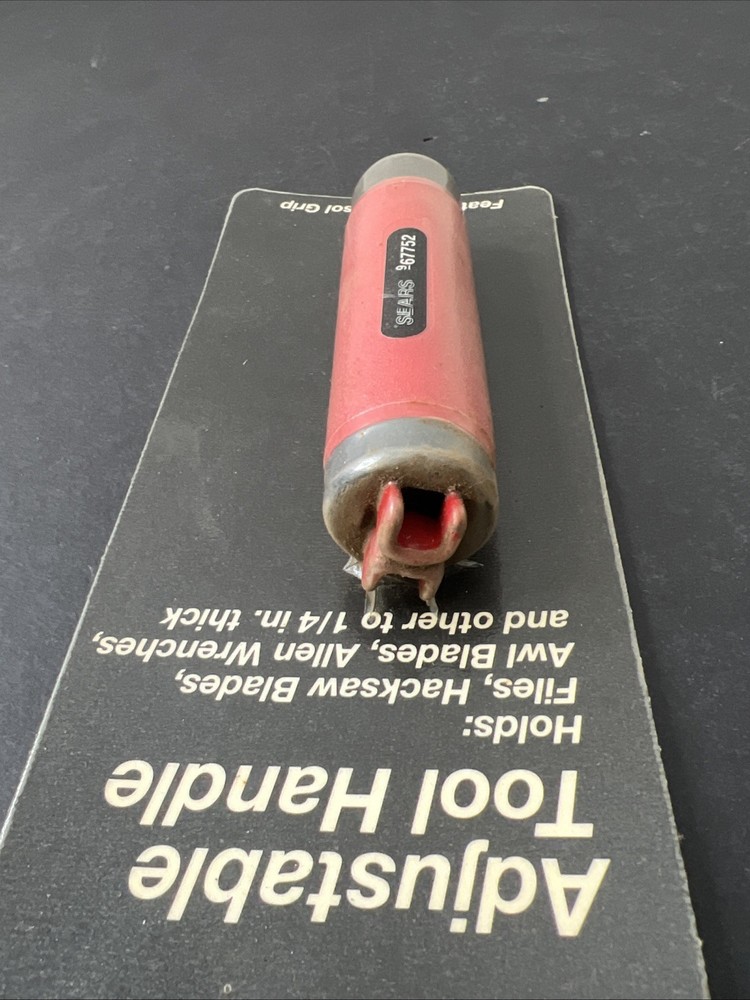 Sears Adjustable Tool Handle 967752 Plastisol Grip M67752