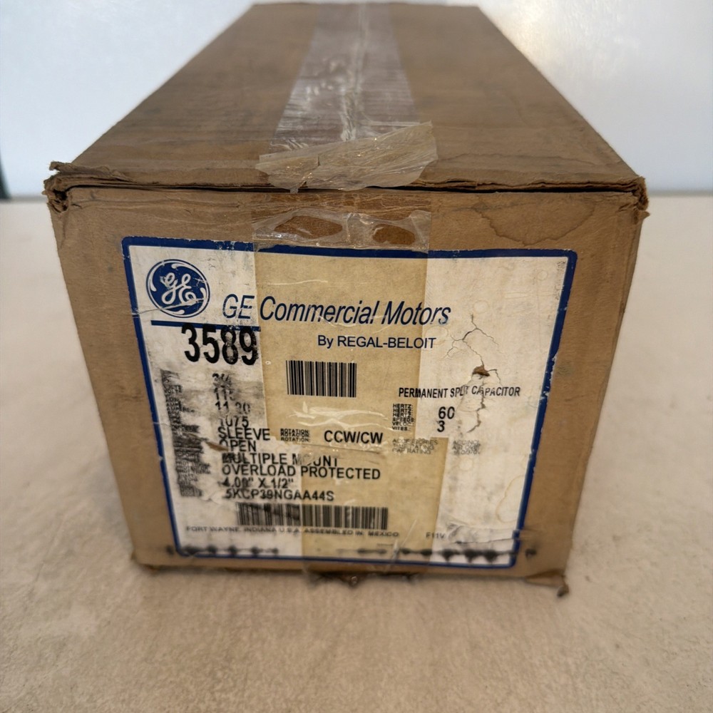 General Electric Blower Motor 3589
