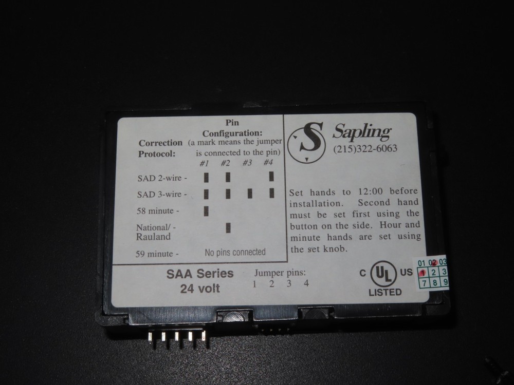 Bogen BCAM-1BS-12R-1 16" Clock