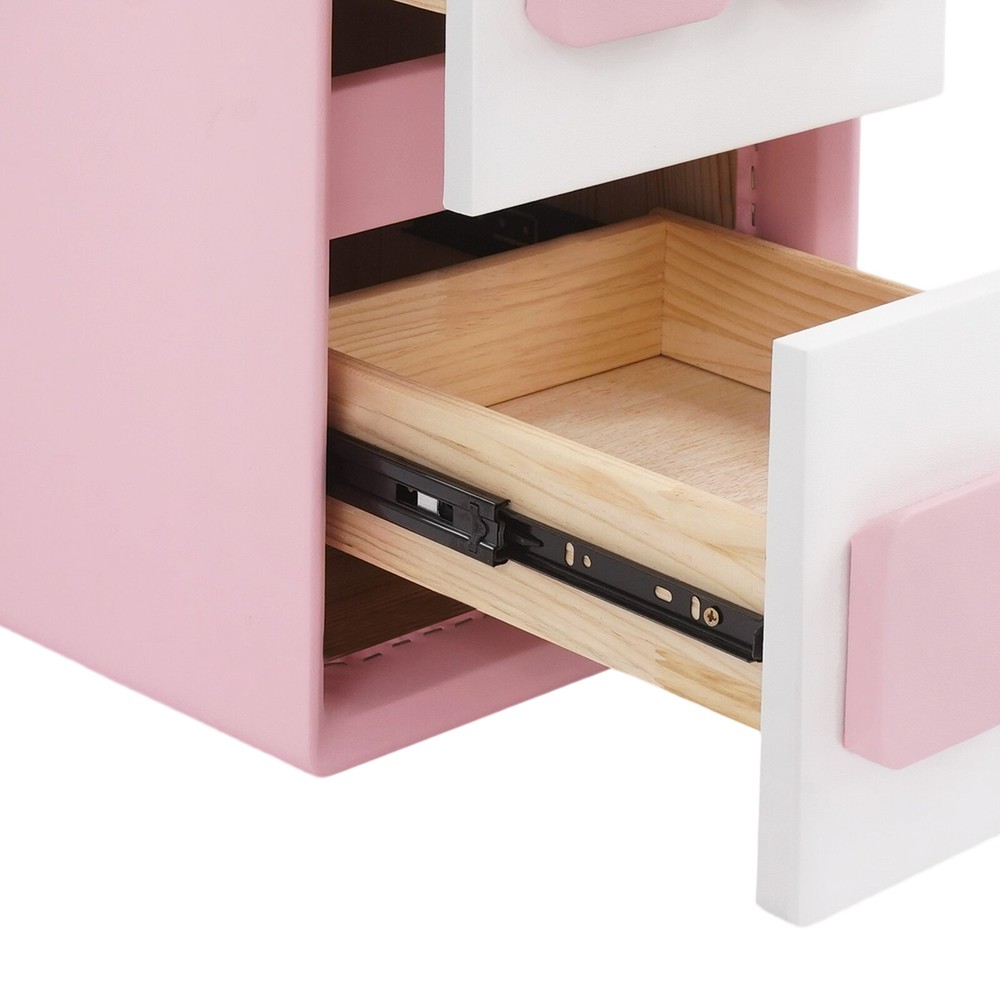 Modern Minimalist End Table, Bedside Table for Bedrooms, Modern Nightstand
