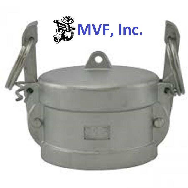 2" Type DC; Dust Cap Coupler 304 Stainless Hose Fitting Camlock DC200SS304