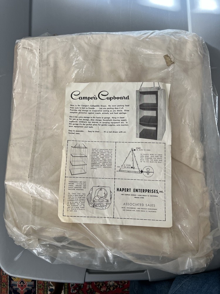 Vintage Hapert Enterprises Camper’s Cupboard