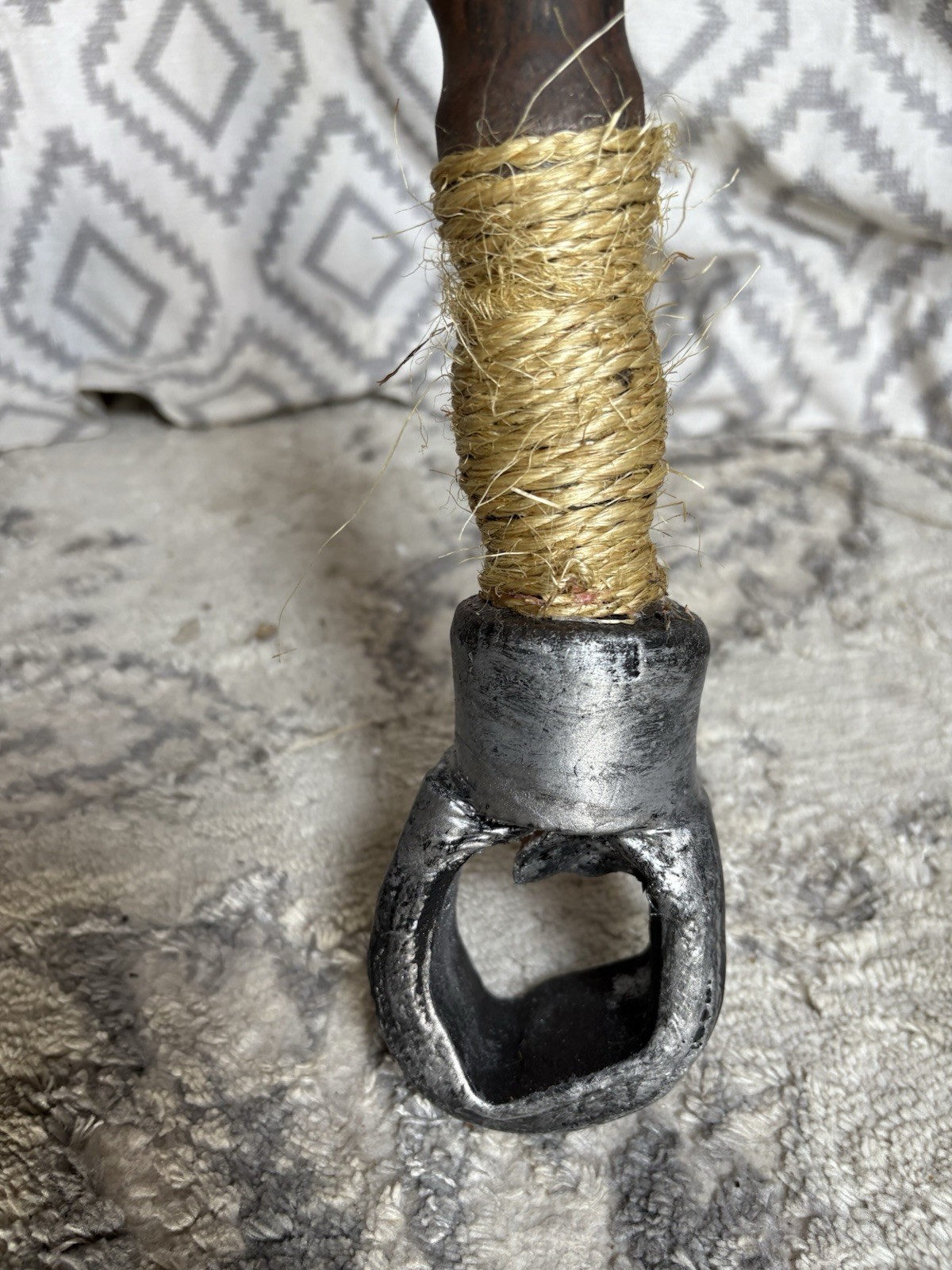 LARP Mace Cosplay Samurai Stick Foam Spiked Club Comic-con / Dragoncon Sword