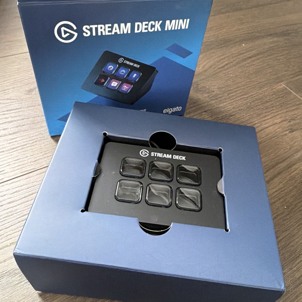 Elgato Stream Deck Mini - 6 Key Programmable LCD Controller - PC / Mac