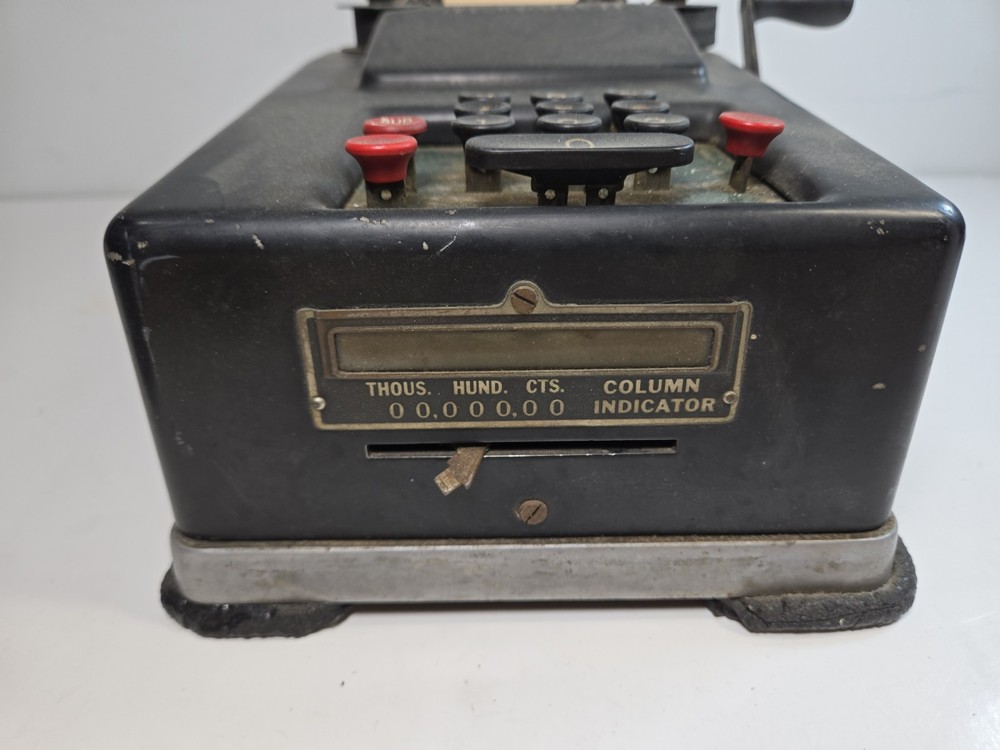 Vintage Antique Monarch Remington Rand Listing Adding Machine Antique