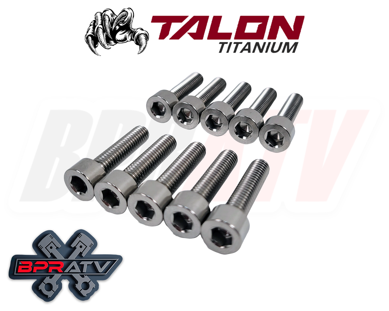 YFZ450R Titanium Bolt Kit Left Right Case Water Oil Pump Cover Lightweight Ti