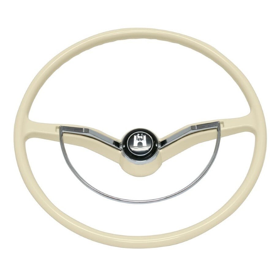 VW Bug Steering Wheel Kit, Ivory