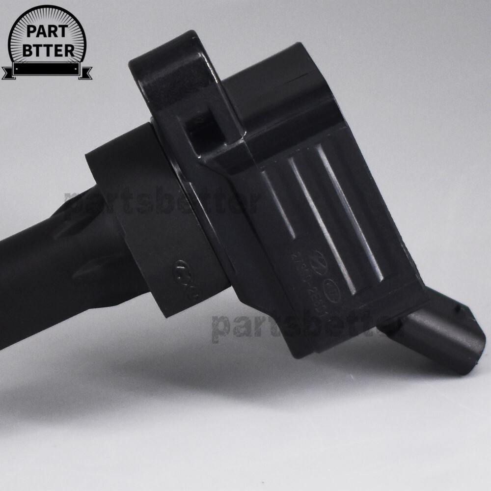 4X OEM UF816 Ignition Coil + NGK Spark Plug for 17-22 Kia Hyundai Elantra Sonata