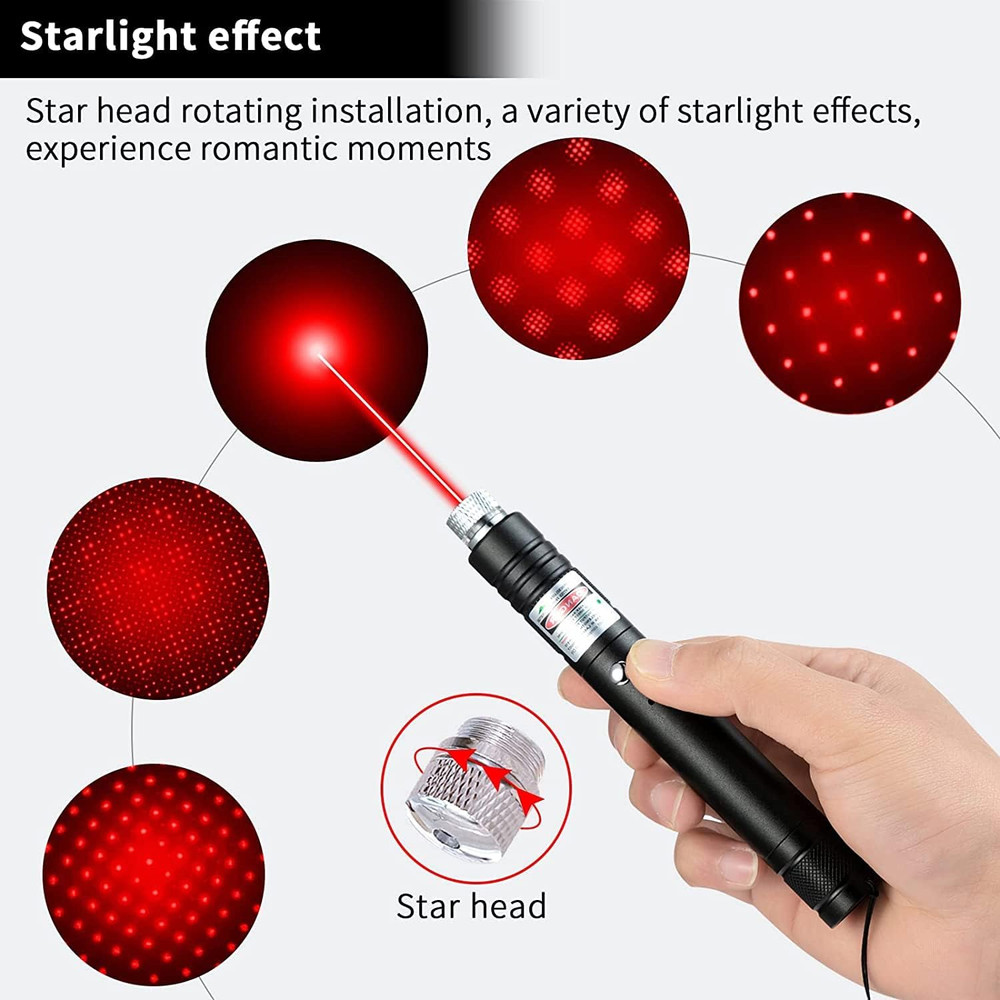 Laser Pointer High Power, Red Laser Pointer Presentations Pen, Tactical Flashlig