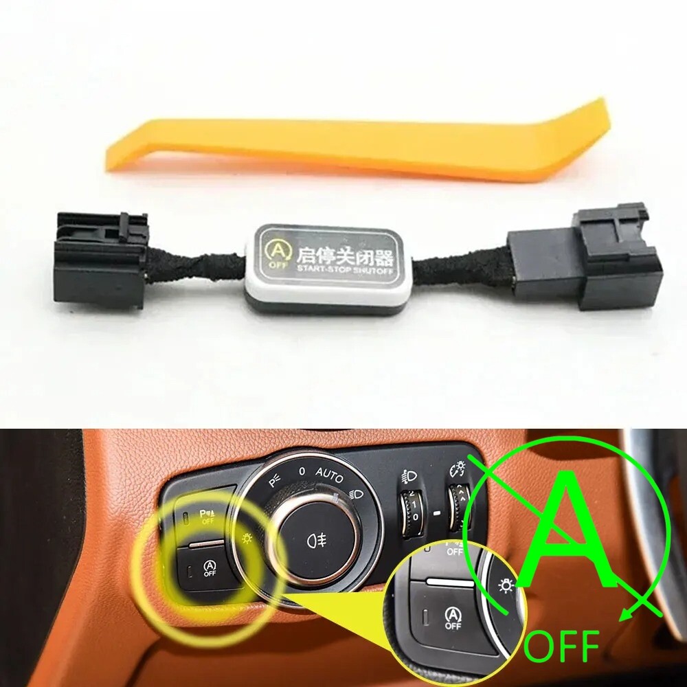 Auto A-OFF Device Engine Disable Plug Cable For Alfa Romeo Stelvio Giulia 17-23