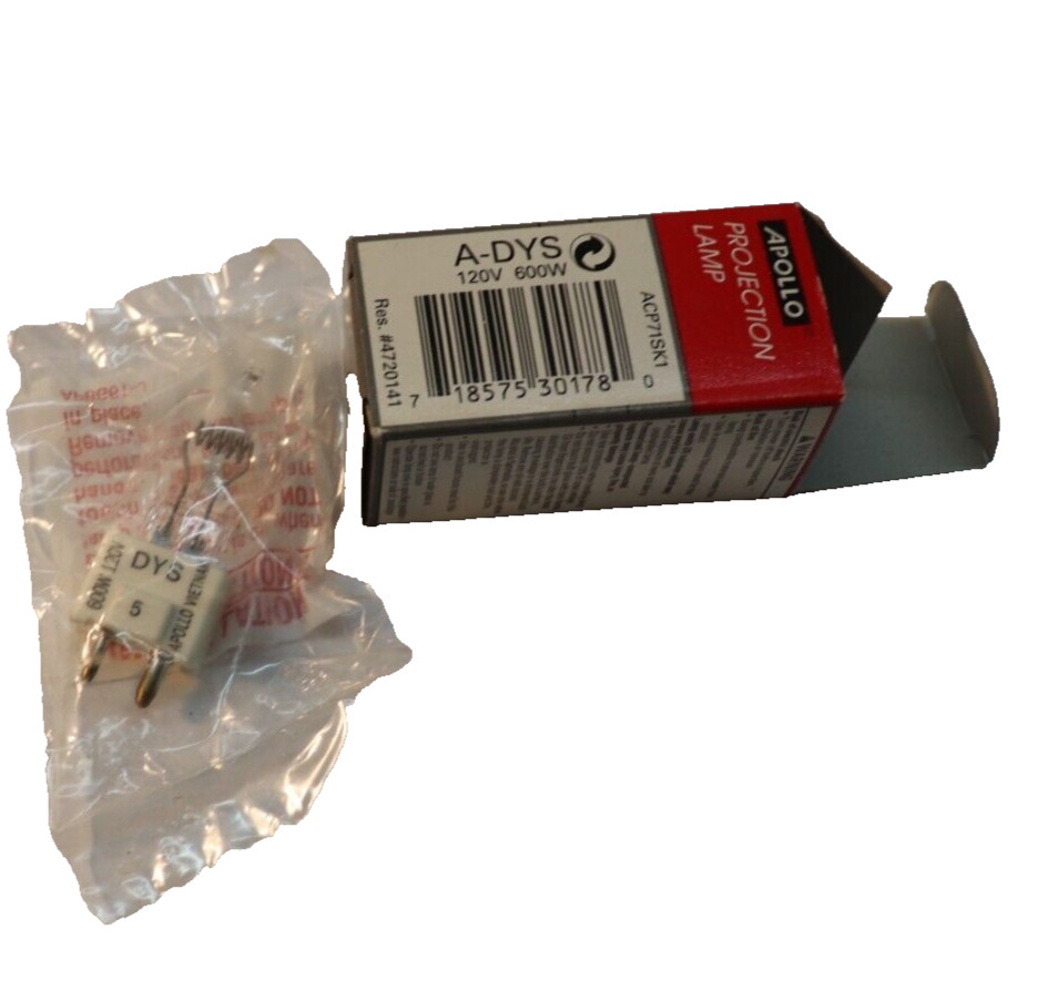 PROJECTOR LAMP replacement -DYS-600W 120V -APOLLO