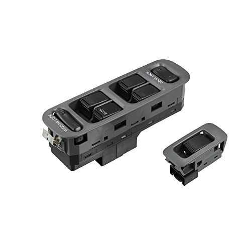 4PCS Replacement Driver Master Power Window Switch Set for 99-06 Chevy Tracker