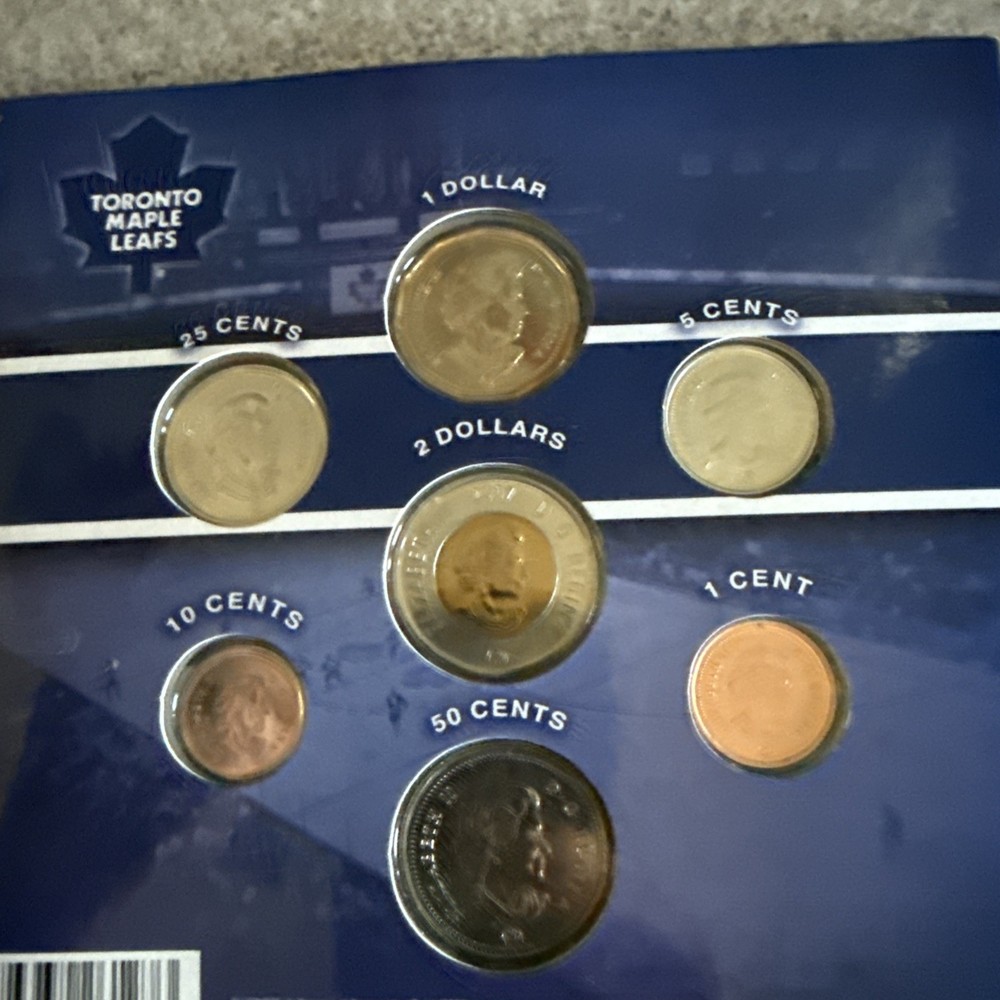 2006-2007 Toronto Maple Leafs RCM Coin Set
