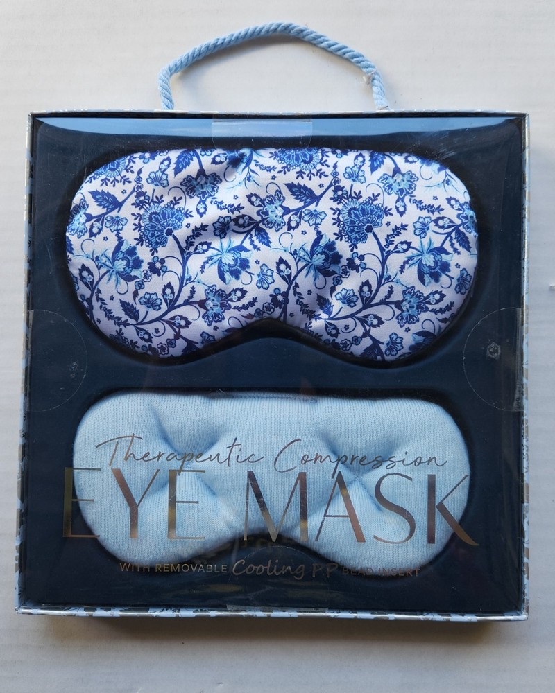 Therapeutic Compression Eye Mask with Removable Cooling PP Bead Insert