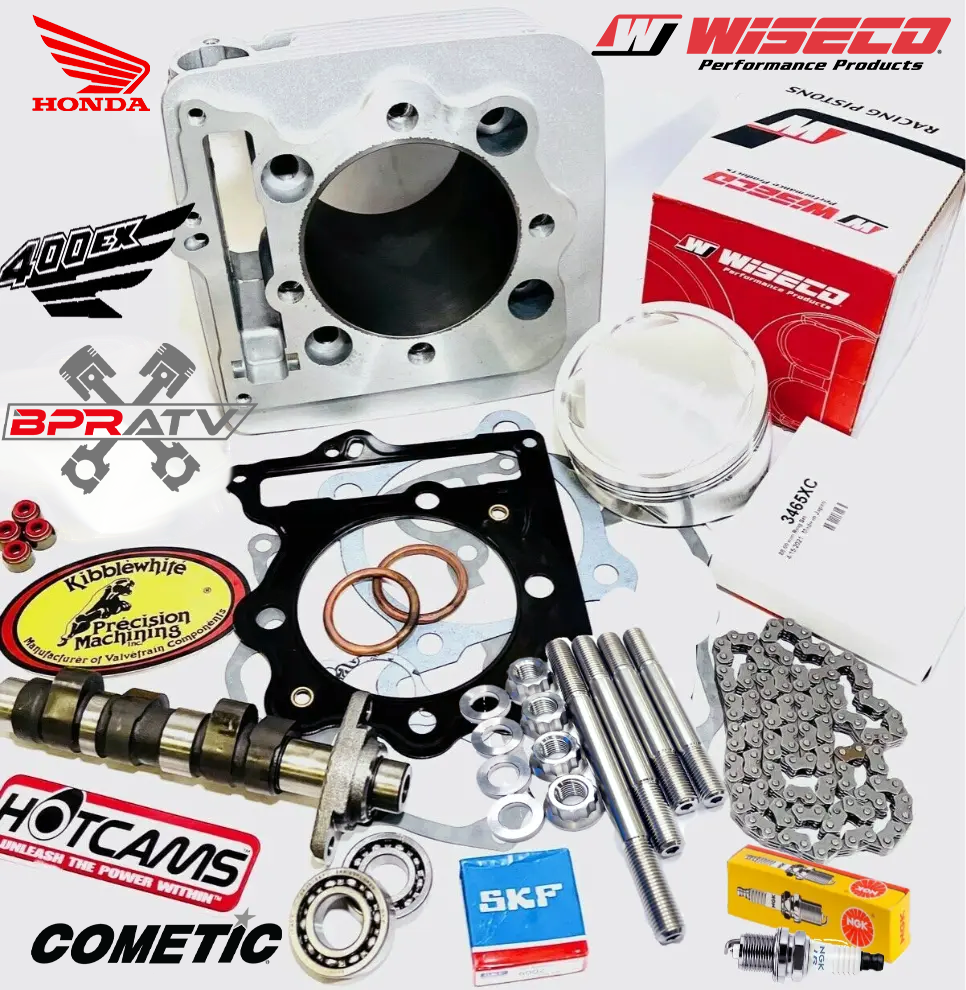 400EX 400X XR400 89m 440 Big Bore Kit Stage 3 Hotcam 1051-3 Cam Top End Redo Kit