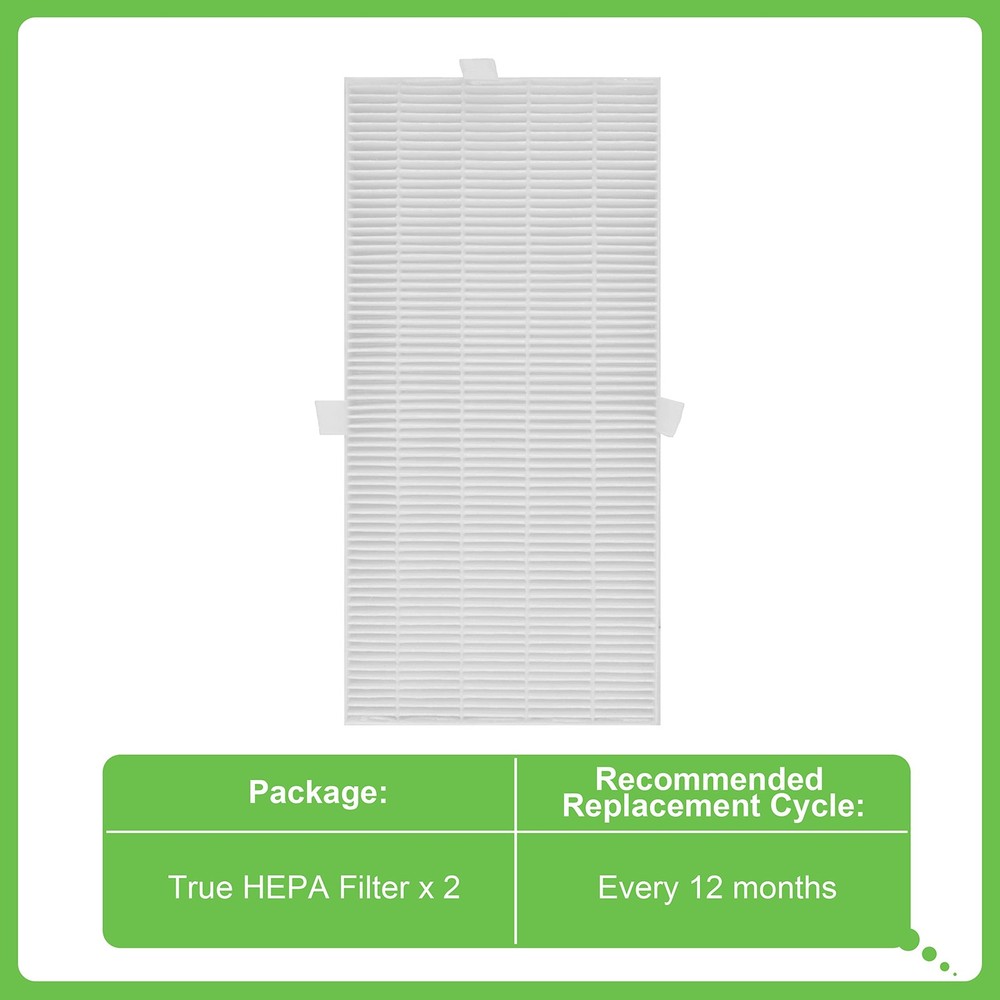 Replacement HRF-G Filter for Honeywell Air Purifiers - 2 Pack Compatibility