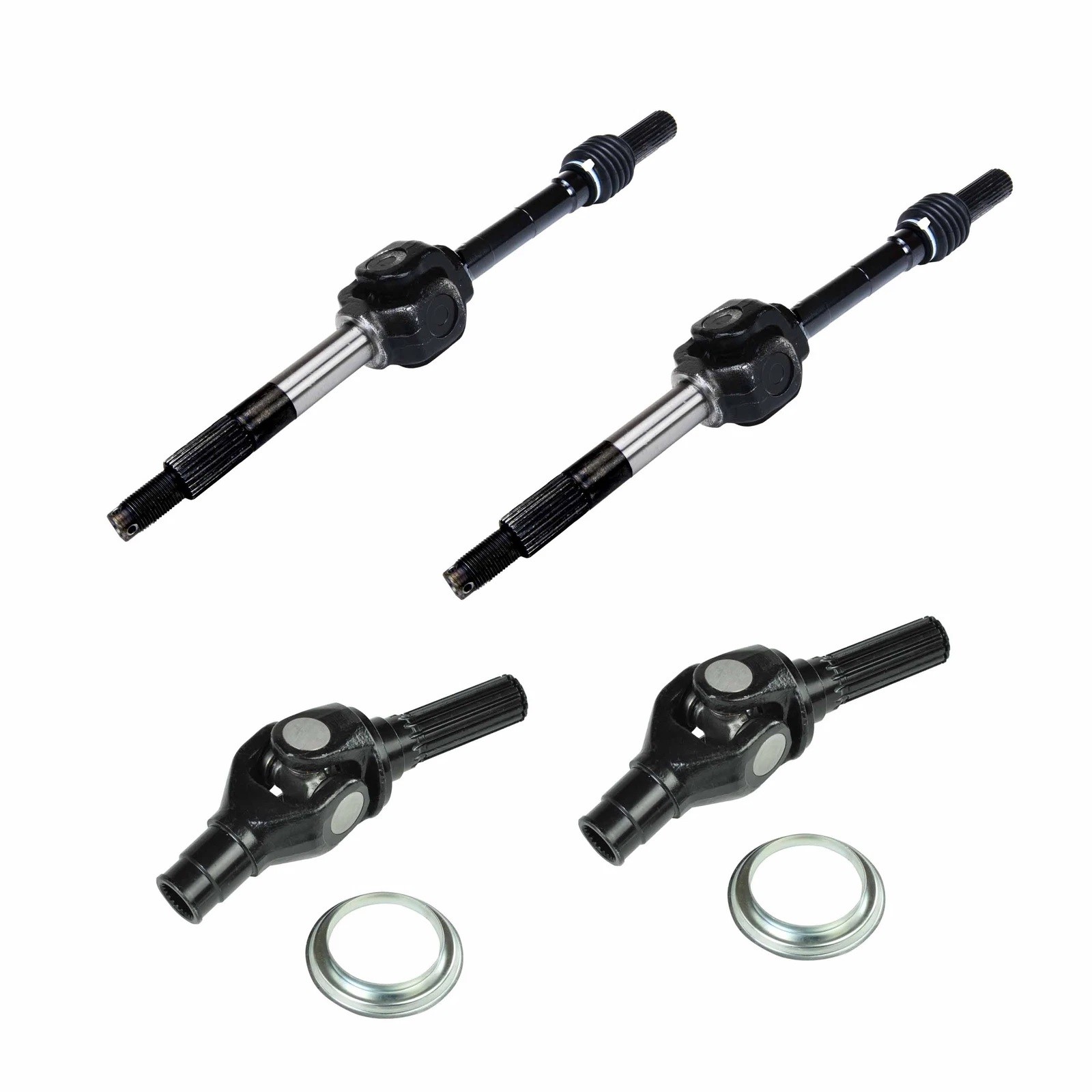 2 Complete Rear Axle Driveshaft to Kawasaki Mule 4010 Trans KAF950G Diesel 09~13