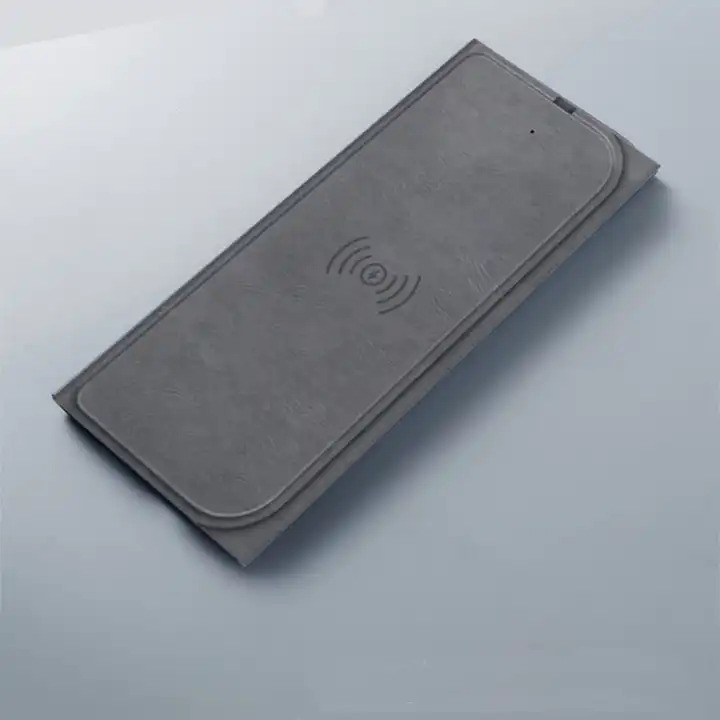 Wireless Charging iPhone and Android Folding Mouse Pad & Stand, 15W Charging