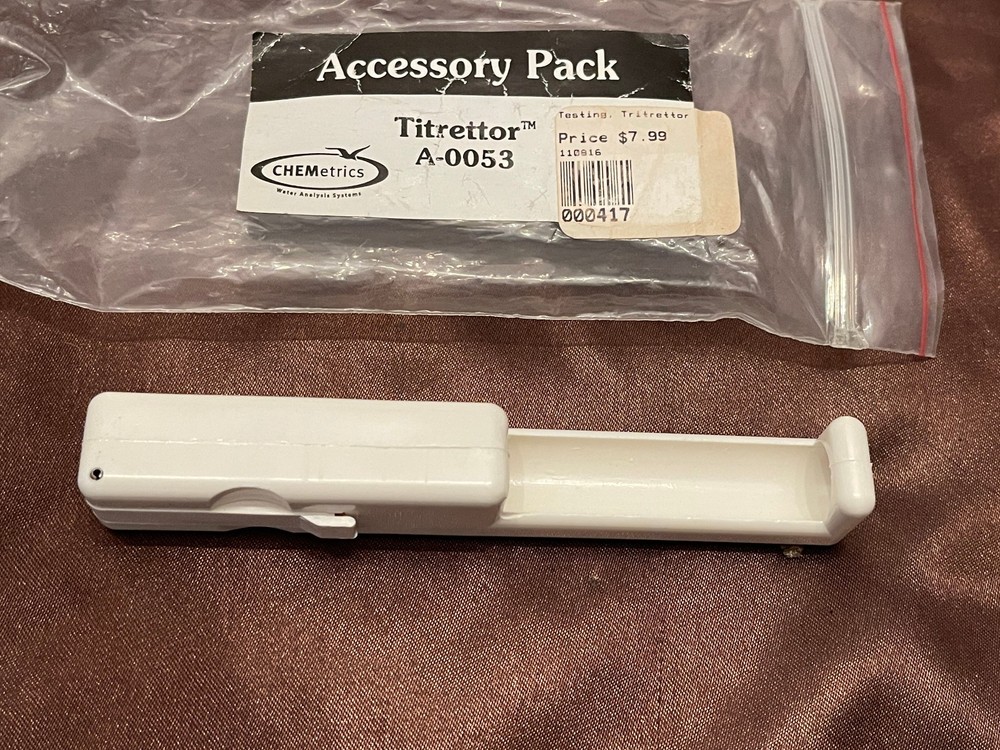 Chemetrics Testing Titrettor A-0053 Accessory Pack