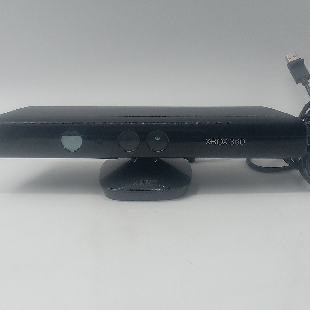 Microsoft Xbox 360 Kinect Sensor Bar Model 1414 W 2 Games Bundle Lot Untested