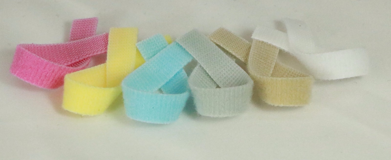 Ultra thin VELCRO® brand hook&loop tape double sided Widths: 3/4'', 1", & 1 1/2"