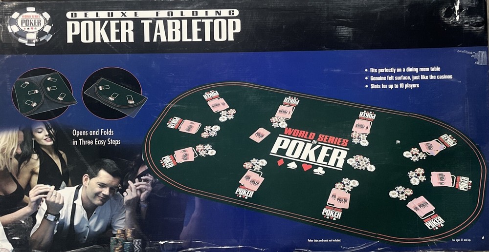 Delux Folding  Poker Tabletop