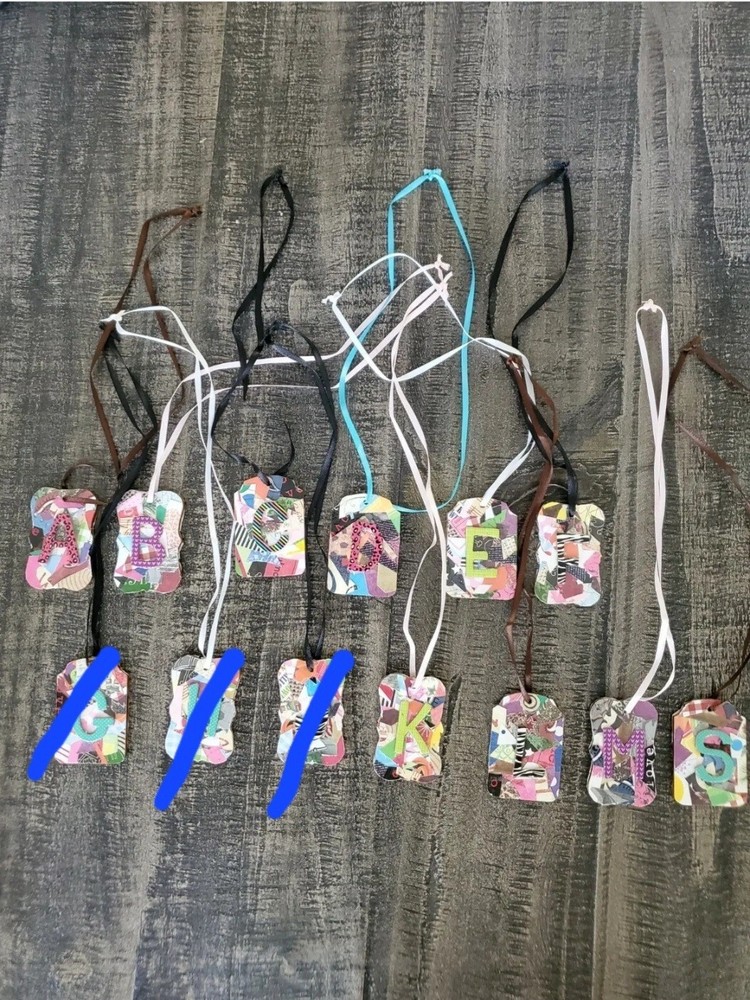 Inital Collage Mirror Hangers