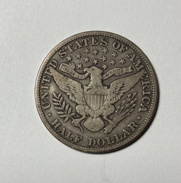1912 Barber Half Dollar Nice Original VG++ or Better