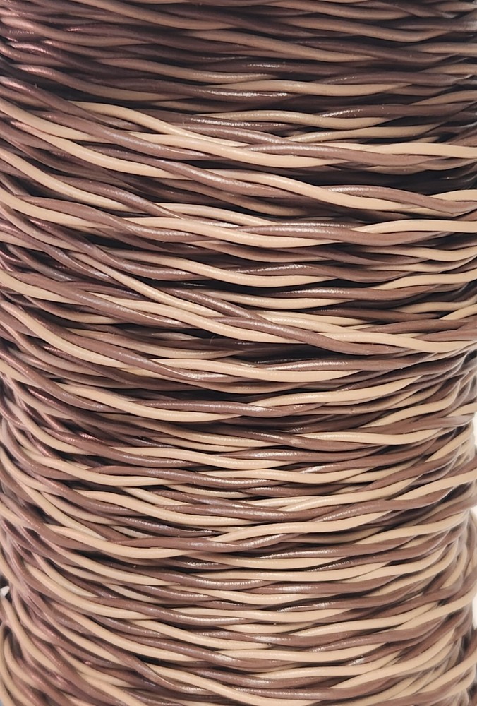 BELDEN 19 AWG Solid Copper Twisted Pair Plastic Insulated Cable Wire #8482 20'