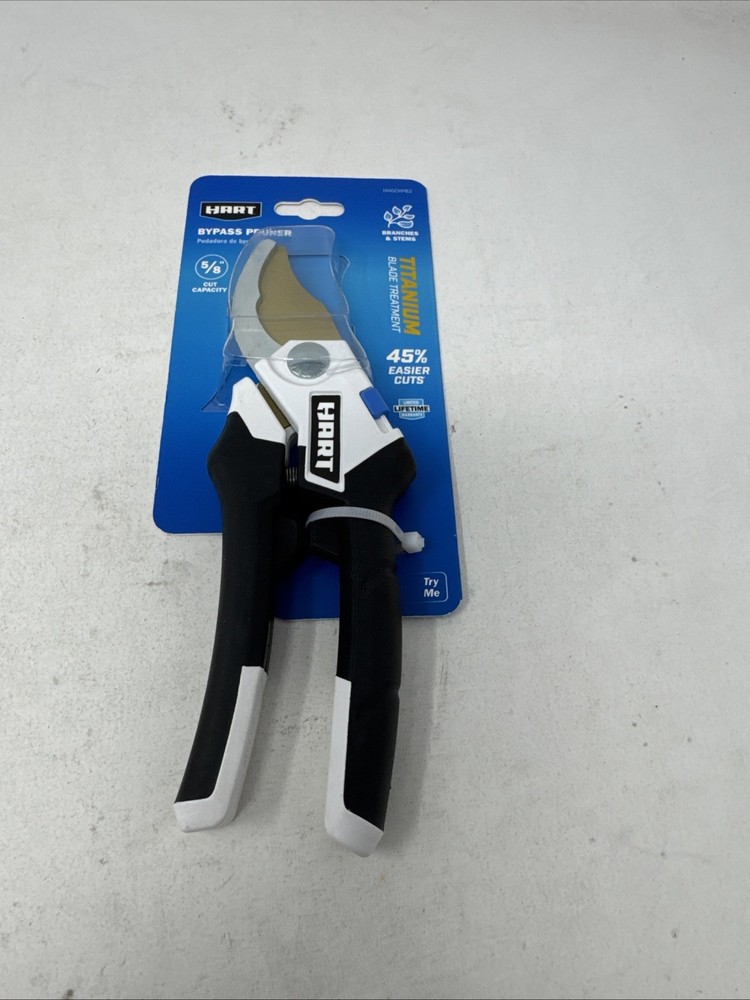 Hart  Bypass Pruner Titanium Blade for Branches & Stems.