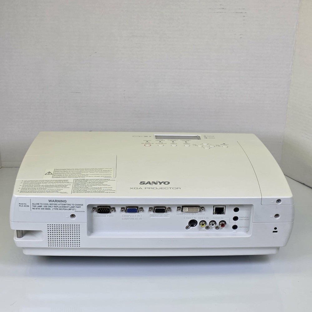 Untested Sanyo PLC-XC56 XGA projector