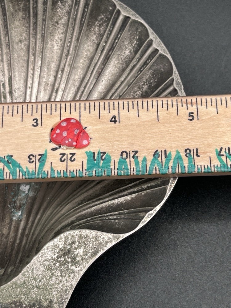 Brass Shell Reproduction Design SHEFFIELD ENGLAND 1700-1800 Made in USA - RF INC